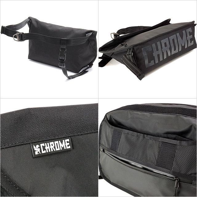 CHROME（クローム） シンプル メッセンジャーバッグ BG322BKRM SS22