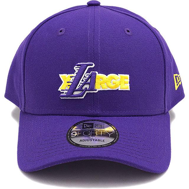 XLARGE（エクストラ ラージ） レイカーズ キャップ ニューエラ NBA