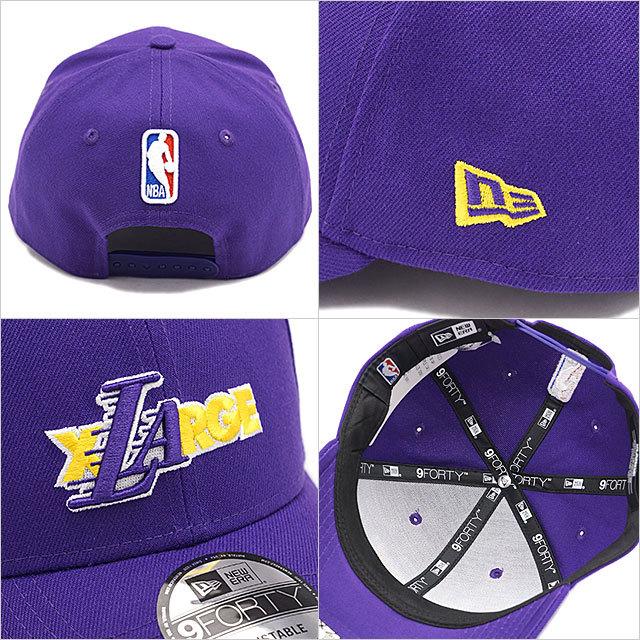 XLARGE（エクストラ ラージ） レイカーズ キャップ ニューエラ NBA