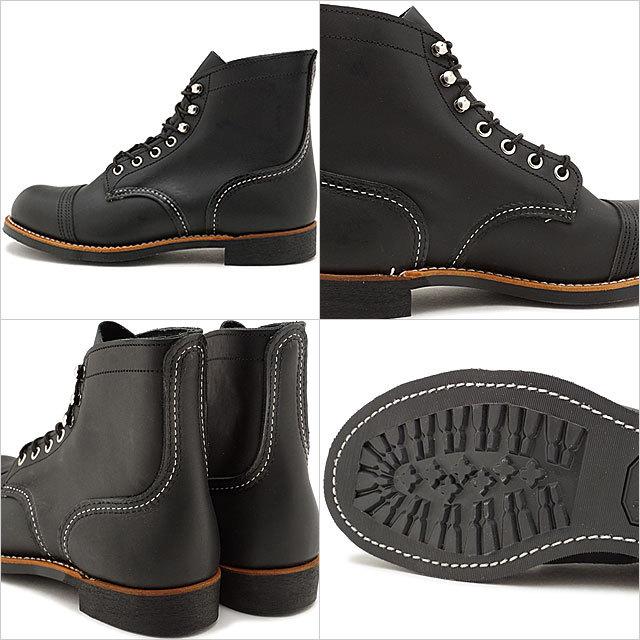 ツ*ン様 新品未使用　RED WING アイアンレンジャー　26cm ブラック 中古・古着通販】RED WING (レッドウィング) Iron Ranger ブラック