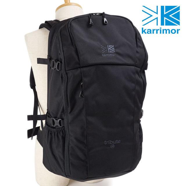 カリマー Karrimor トリビュート リュック 501012-9000 SS22 tribute 40 鞄 アウトドア デイパック バックパック Black 黒 ブラック系｜mischief