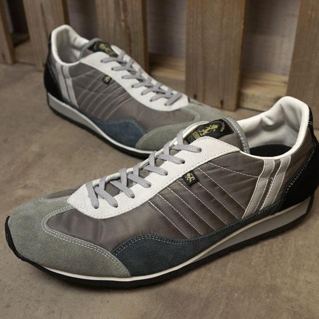 パトリック PATRICK スタジアム スニーカー 232204 SS22 STADIUM メンズ・レディース 日本製 ナイロン SUZU 灰 グレー系 シーズン限定 返品交換送料無料 | PATRICK | 01