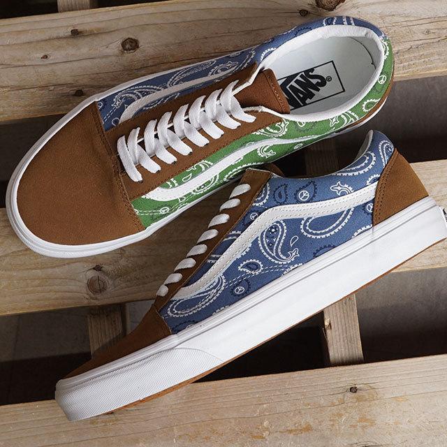 バンズ VANS オールドスクール ピースペイズリー スニーカー VN0A5JMIAV0 SS22 OLD SKOOL PEACE PAISLEY メンズ ヴァンズ UNITY TRUE WHITE マルチカラー | VANS | 01