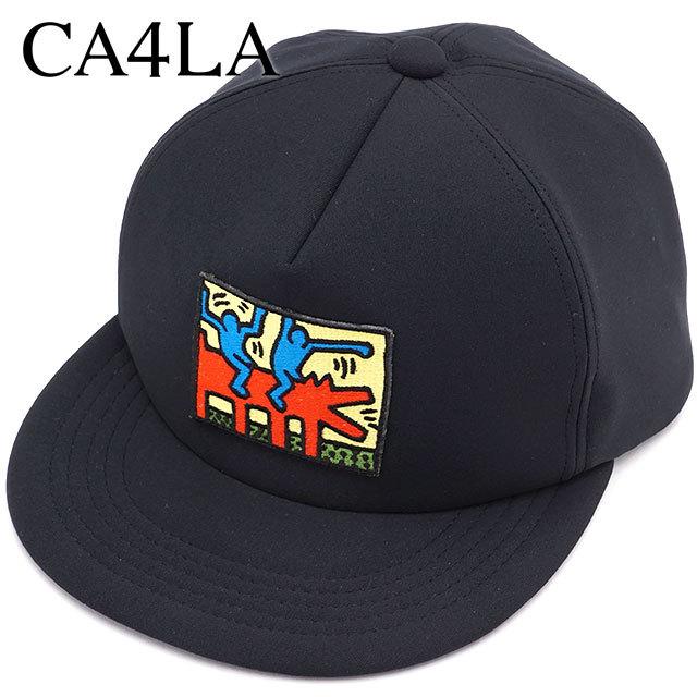 正規通販 CA4LA X HARING KEITH SS22 CKH00073 キャップ コラボ キースヘリング CA4LA カシラ TWO フリーサイズ 帽子 メンズ・レディース CAP TONE キャップ