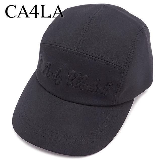 CA4LA カシラ アンディ・ウォーホル ロゴ キャップ CAW00563