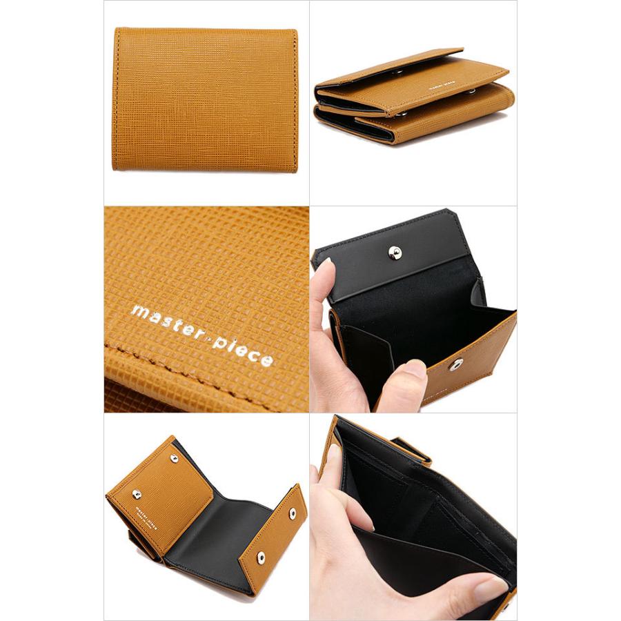 マスターピース master-piece エンボスレザー二つ折り財布 223403 SS22 luster 日本製 ウォレット 正規取扱店 | master-piece | 06