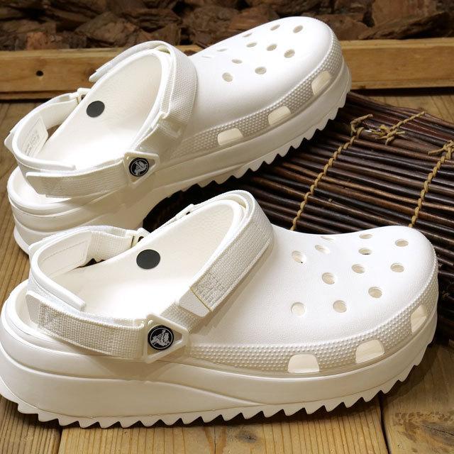 クロックス crocs クラシック ハイカークロッグ 206772-143 SS22 Classic Hiker Clog メンズ サンダル White White 白 ホワイト系｜mischief｜02