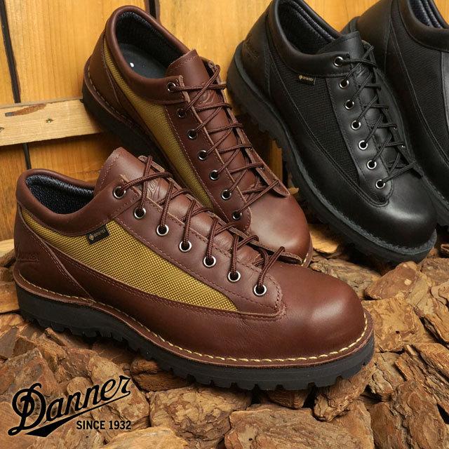 ダナーD121008(箱付き) Danner】 D121008 DANNER FIELD LOW(6H(24.5cm) D.BROWN/BEIGE