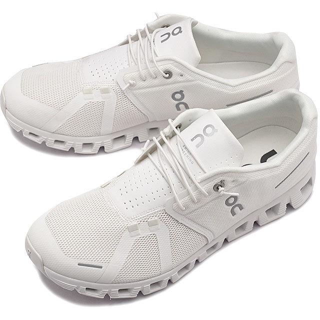 【美品】On オン CLOUD 5 クラウド5 ホワイト スニーカー27.5cm ON オン Cloud 5 クラウド5 PEARL WHITE パールホワイト WOMEN