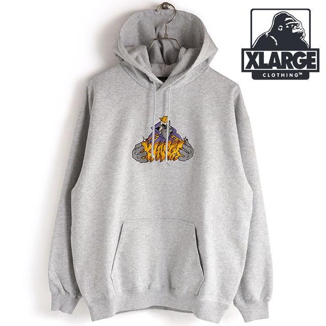 XLARGE（エクストラ ラージ） ロゴチェーンプルオーバーフーデッド