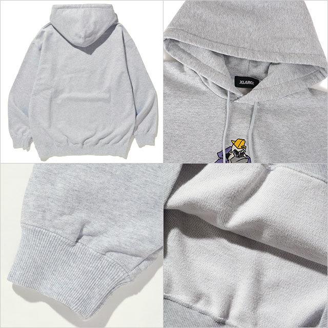 XLARGE（エクストラ ラージ） ロゴチェーンプルオーバーフーデッド