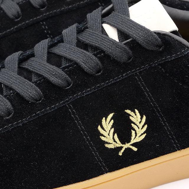 フレッドペリー FRED PERRY スペンサースエード スニーカー B3322-220 SS22Q2 SPENCER SUEDE メンズ・レディース 靴 BLACK 黒 ブラック系 | FRED PERRY | 03