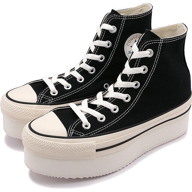 コンバース Converse オールスター チャンキーライン ハイカット レディース スニーカー Ss22q2 All Star Chunkyline Hi 靴 厚底 ブラック ミスチーフ 通販 Yahoo ショッピング