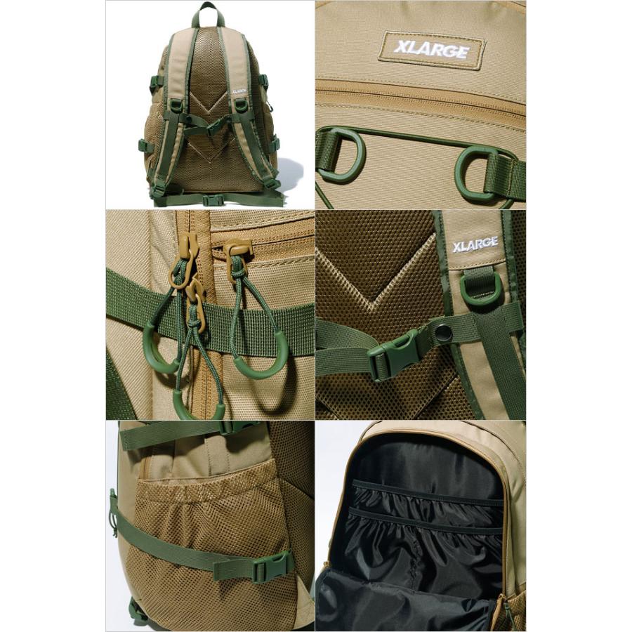 エクストララージ XLARGE タクティクルバックパック リュック 101221053004 SS22 TACTICAL BACKPACK メンズ・レディース x-large エックスラージ 鞄 デイパック｜mischief｜06