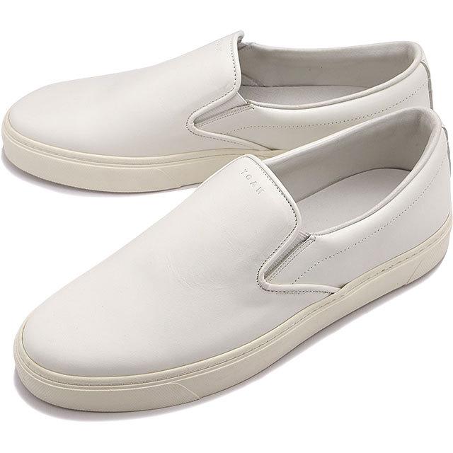 50 割引特価ブランド ヨーク Yoak メンズ スニーカー リリー2 01 Ss22 Lily 2 日本製 ビブラムソール レザー スリッポン White 白 ホワイト系 シューズ メンズファッション ファッション Www Kapturecam Co Nz