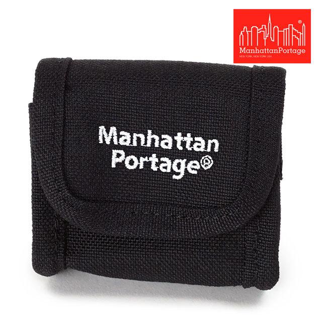 マンハッタンポーテージ Manhattan Portage コブルヒル エアポッズポーチ MP2018 Cobble Hill AirPods Pouch イヤホンポーチ Black 黒 ブラック系 正規取扱店 | Manhattan Portage