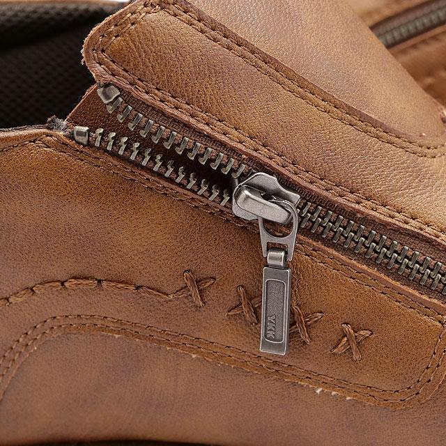 コンカラー conqueror shoes メンズ カジュアルスニーカー フォギー ウォーターテックス 22FW-FG01 FOGGY WATER-TEX 防水 スリッポン BROWN 茶 正規取扱店 | Conqueror Shoes | 03