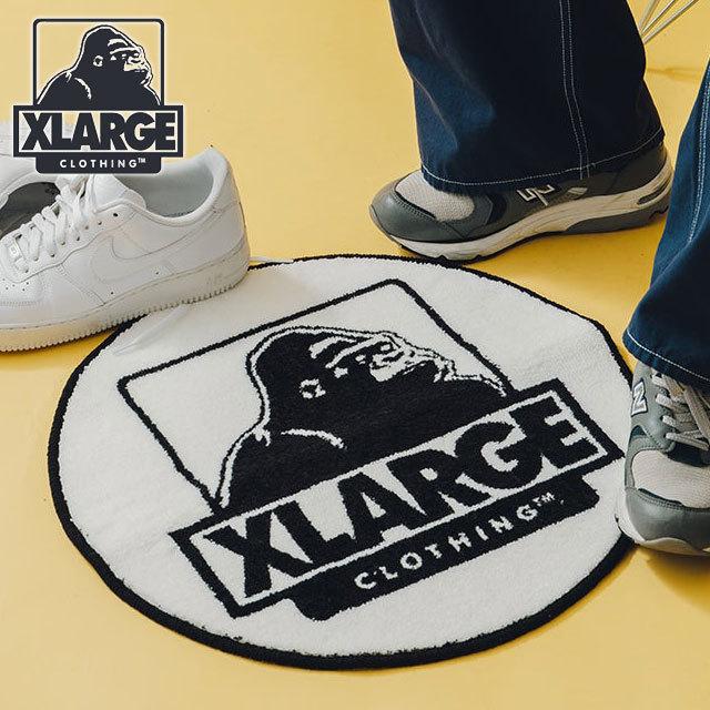 XLARGE（エクストラ ラージ） XLARGE 50×50cm ボックスロゴラグマット