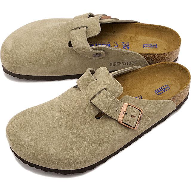 ビルケンシュトック BIRKENSTOCK ボストン ソフトフットベット ベロア