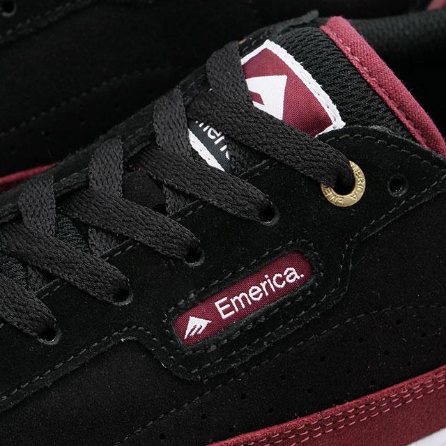 エメリカ EMERICA メンズ スニーカー ガンマ インディペンデント  HO22 GAMMA × INDEPENDENT コラボ スケートボーディングシューズ BLACK RED | Emerica | 03