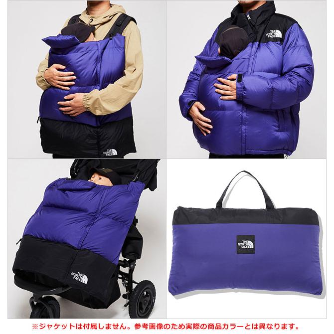 ザ ノースフェイス THE NORTH FACE CRヌプシアタッチャブルブランケット NNM72211-K FW22 CR Nuptse Attachable Blanket TNF ベビー用品 2WAY ブラック｜mischief｜04