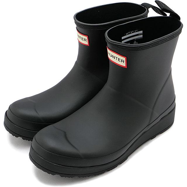 返品交換送料無料 ハンター HUNTER レディース プレイショート ハンター バックストラップ WFS2236RMA W PLAY SHORT HUNTER BACKSTRAP 長靴 防水 black white | HUNTER