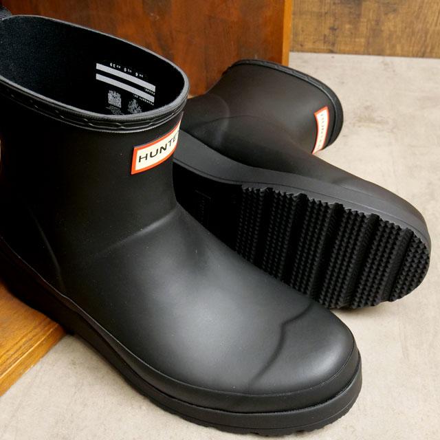 返品交換送料無料 ハンター HUNTER レディース プレイショート ハンター バックストラップ WFS2236RMA W PLAY SHORT HUNTER BACKSTRAP 長靴 防水 black white | HUNTER | 01