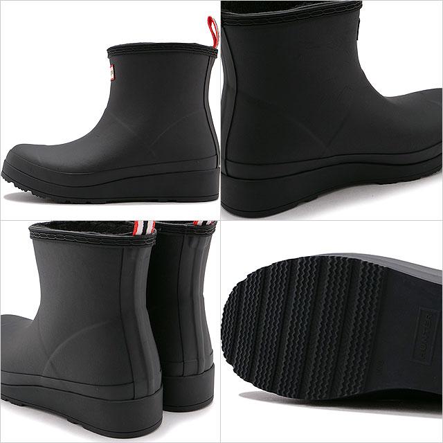 ハンター HUNTER レディース プレイショート シェルパ インシュレイテッド WFS2235RMA FW22 W PLAY SHORT SHERPA INSULATED ラバーブーツ 長靴 防水 black | HUNTER | 02