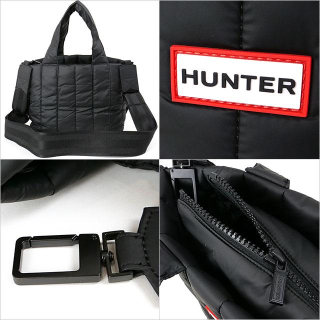 ハンター HUNTER パファー イントレピッド ミニ トートバッグ UBS1167KBM U PUFFER INTREPID MINI TOTE メンズ・レディース ショルダーバッグ black 正規取扱店 | HUNTER | 02
