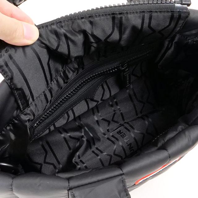 ハンター HUNTER パファー イントレピッド ミニ トートバッグ UBS1167KBM U PUFFER INTREPID MINI TOTE メンズ・レディース ショルダーバッグ black 正規取扱店 | HUNTER | 03