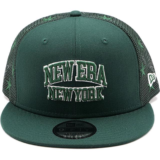 ニューエラ NEWERA メッシュキャップ 13328102 FW22 9FIFTY Trucker メンズ・レディース 帽子 CAP 緑 グリーン系 | NEW ERA | 01