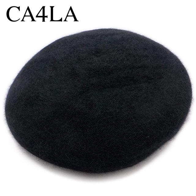 カシラ CA4LA レディース ベレー帽 FW22 MARCO RA 帽子 フリーサイズ ニットベレー BLK :10074108:ミスチーフ