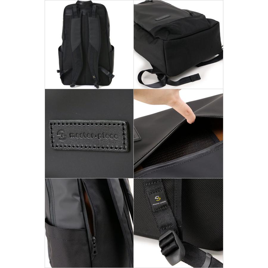 マスターピース master-piece メンズ スリック バックパック 02482 slick-v2 日本製 ビジネスバッグ リュック ブラック 正規取扱店 | master-piece | 02