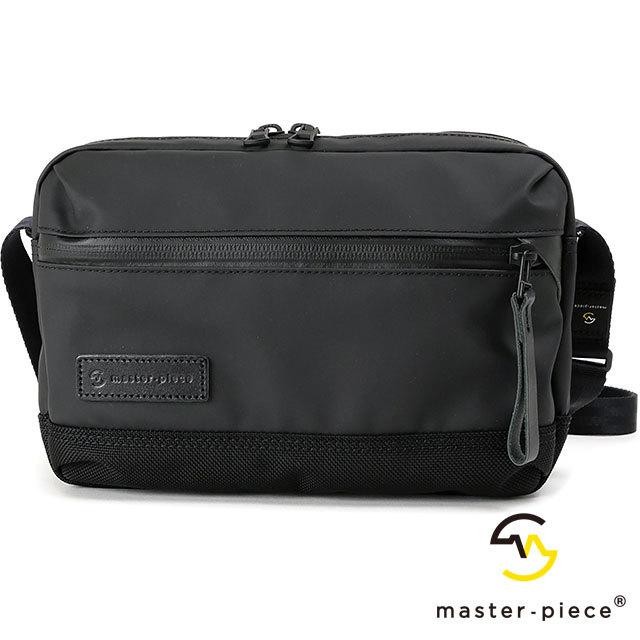 マスターピース master-piece メンズ スリック ショルダーバッグ 02486 slick-v2 日本製 ショルダーポーチ ブラック 正規取扱店 | master-piece | 01