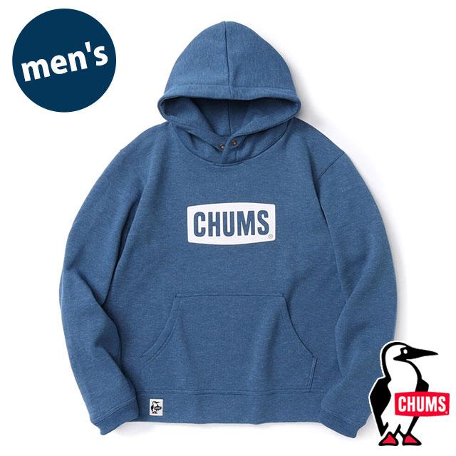 CHUMS（チャムス） メンズ チャムスロゴプルオーバーパーカーデニム