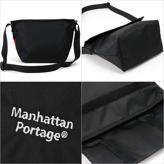 マンハッタンポーテージ Manhattan Portage カジュアルメッセンジャーバッグ マットツイル MP1603MTWL  Casual Messenger Bag Matte Twill BLACK｜mischief｜03