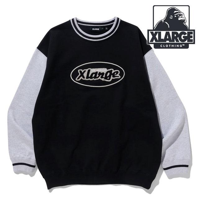 エクストララージ XLARGE メンズ レトロクルーネックスウェット 101223012011 FW22 RETRO CREWNECK