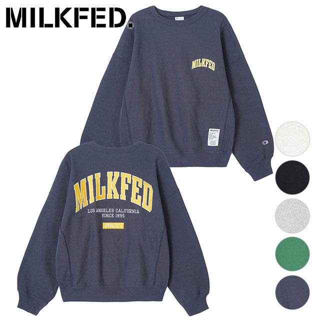 MILKFED.（ミルクフェド） コラボ レディース チャンピオン スウェット 