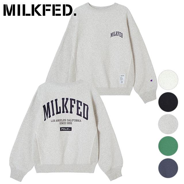 MILKFED.（ミルクフェド） コラボ レディース チャンピオン スウェット 