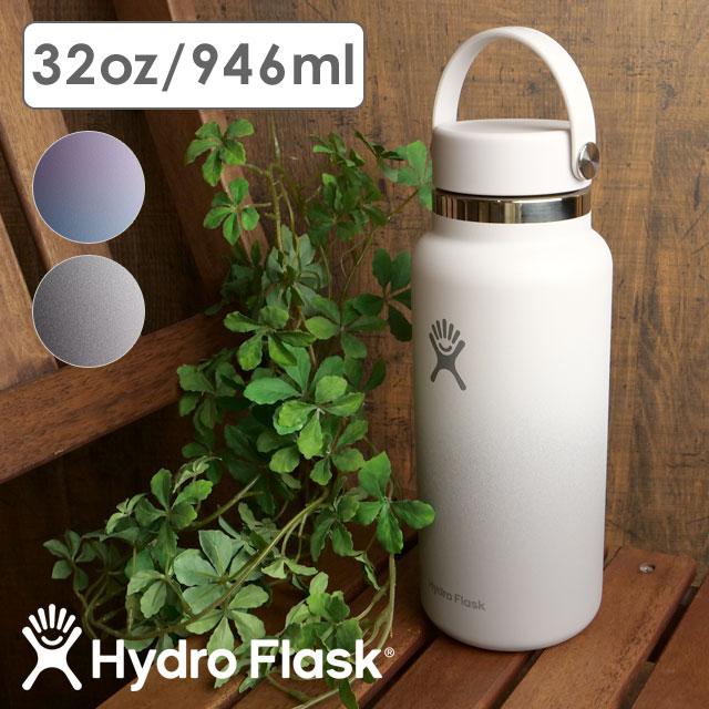 限定カラー ハイドロフラスク Hydro Flask ワイドマウス 946ml 8901560124222 FW22 32oz Wide Mouth ステンレスボトル 水筒 直飲み 保温 保冷 ハワイ｜mischief｜04