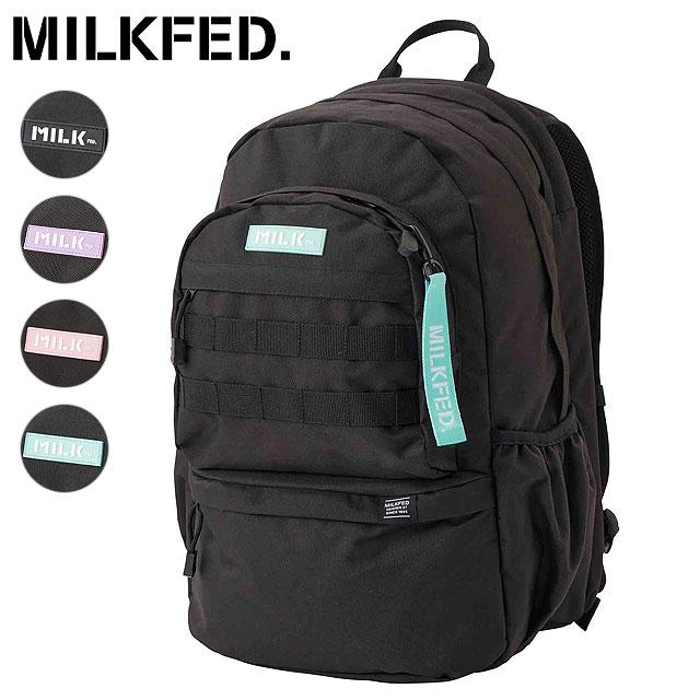 ミルクフェド MILKFED. リュック アクティブ モール バックパック 103224053007 FW22 26L ACTIVE MOLLE BACKPACK 鞄 デイパック 通学 スクールバッグ 