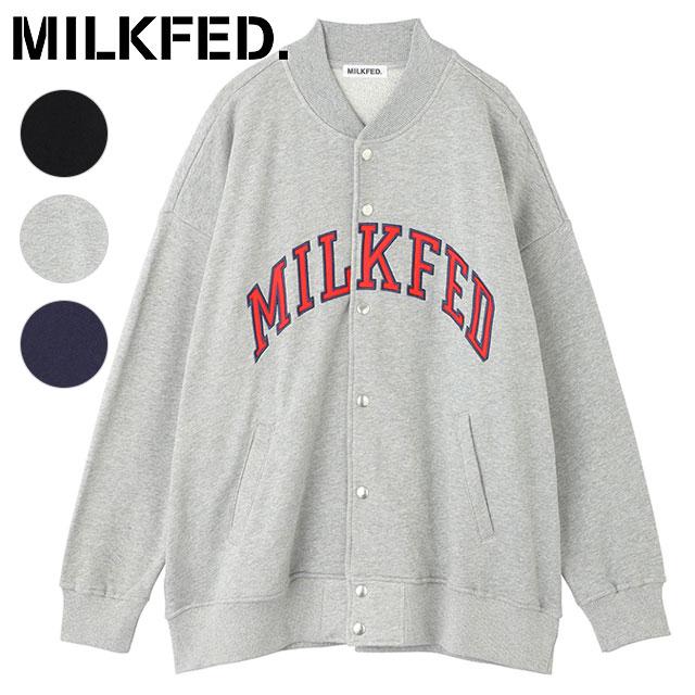 MILKFED. ミルクフェド ロゴ スウェット ジャケット MILKFED.（ミルクフェド） レディース ロゴ スウェットジャケット