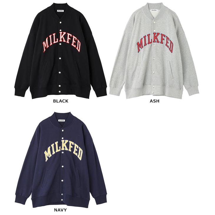 MILKFED. ミルクフェド ロゴ スウェット ジャケット MILKFED.（ミルクフェド） レディース ロゴ スウェットジャケット