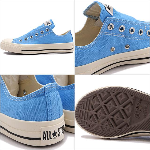 コンバース CONVERSE スニーカー オールスター スリップ 3 ローカット 31308280 SS23 ALL STAR SLIP III OX メンズ・レディース スリッポン ライトブルー | CONVERSE | 02