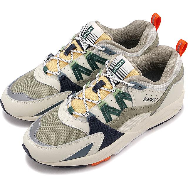 カルフ KARHU レディース スニーカー フュージョン2.0 KHB804140 SS23 FUSION 2.0 レトロランニングシューズ Lily White Foliage Green