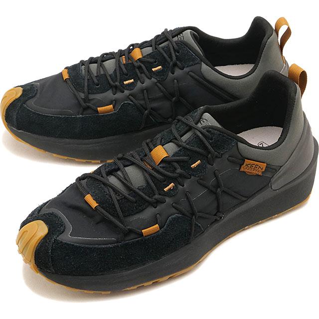 返品交換送料無料 キーン KEEN スニーカー メンズ ユニーク トレッカー 1032783 M UNEEK TREKKER 靴 スエードシューズ 黒 BLACK KEEN-MAPLE 正規取扱店