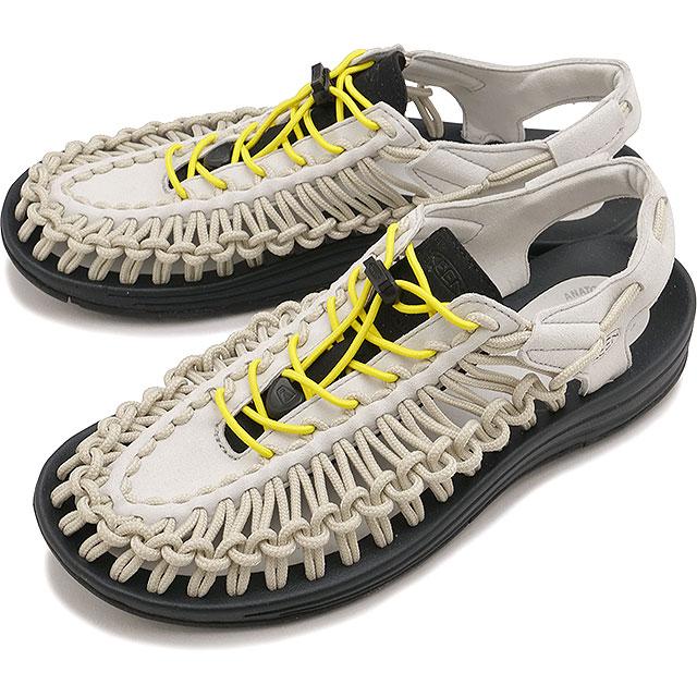 キーン KEEN サンダル メンズ ユニーク 1032183 M UNEEK キャンプ アウトドア タウン トラベル シューズ グレー VAPOR CREAM-GOLD 正規取扱店