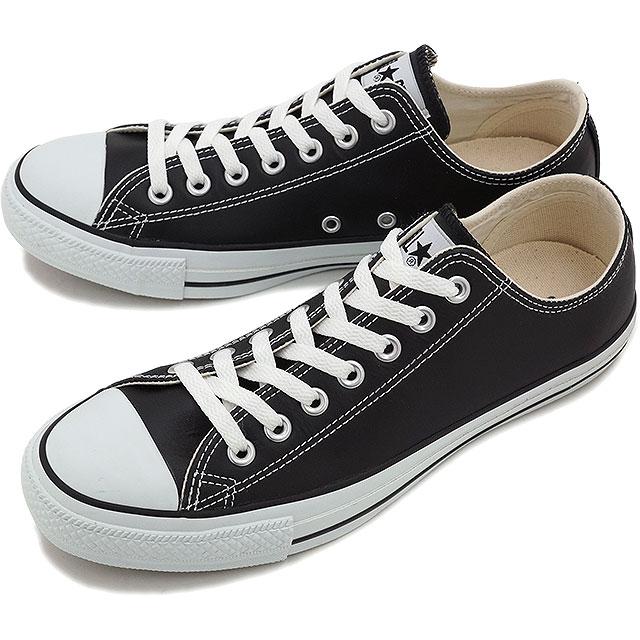 CONVERSE（コンバース） レザー オールスター ローカット ブラック