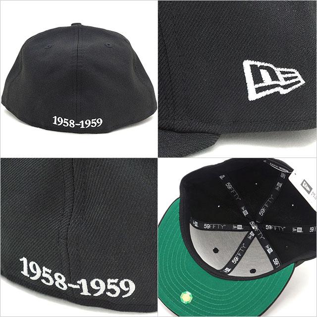 ニューエラ NEWERA キャップ 大阪タイガース NPB CLASSIC 59FIFTY 13562208 メンズ・レディース 帽子 日本プロ野球 ブラック ホワイト｜mischiefstyle｜03