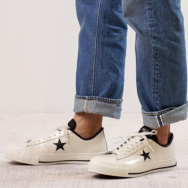 CONVERSE（コンバース） ONE STAR J ワンスター J ホワイト/ブラック